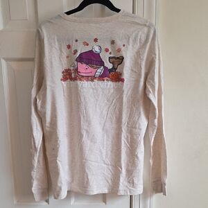 Vineyard Vines Womens XL Long Sleeve Shirt Fall Whale Pumpkin NWT